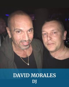 Abbiamo guidato anche per David Morales DJ