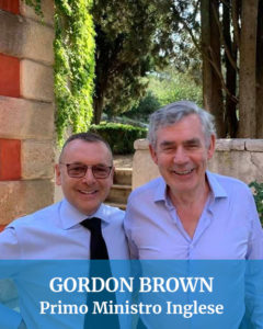 Gordon Brown Primo Ministro Inglese